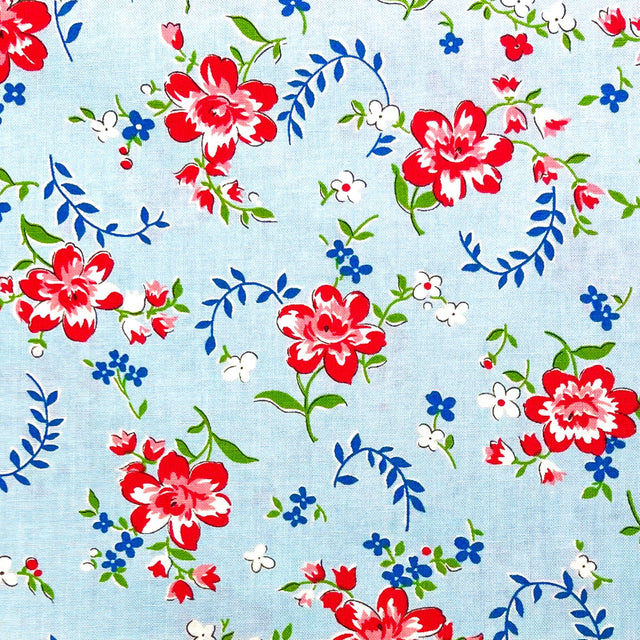 Floral fabric EOB Spring A Ling Cotton FABRIC Moda Fabrics M21711-17