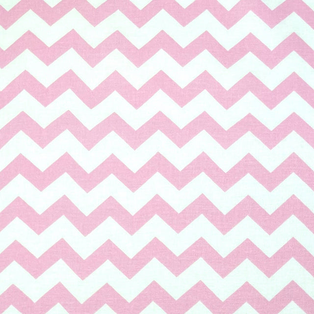 Pink fabric soft Zig Zag Chevron fabric MC48053Pink