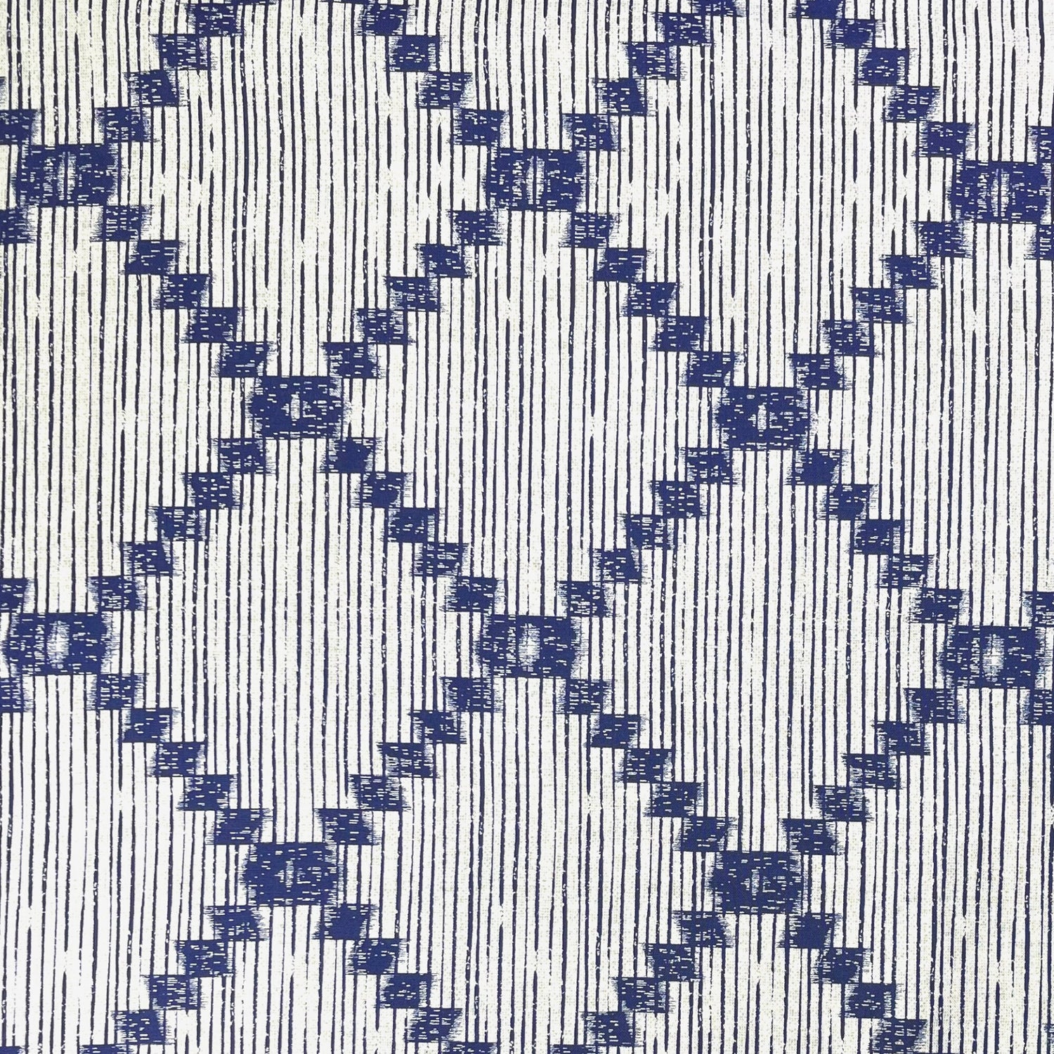 Geometric Blue fabric Michael Miller Yoshio Midnight Blue fabric CX6789