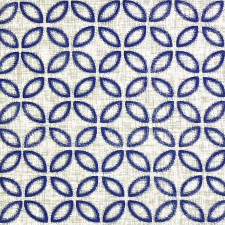 Floral Blue fabric Michael Miller Yukiko Midnight Blue fabric CX6938
