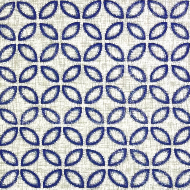 Floral Blue fabric Michael Miller Yukiko Midnight Blue fabric CX6938