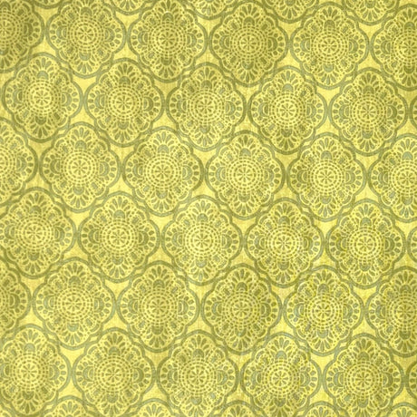 Exotic Vero Fabric Tonal Medallion Timeless Treasures C5289PEA