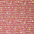 Gift fabric Under the Mistletoe Presents Soft Red Christmas fabric Henry Glass