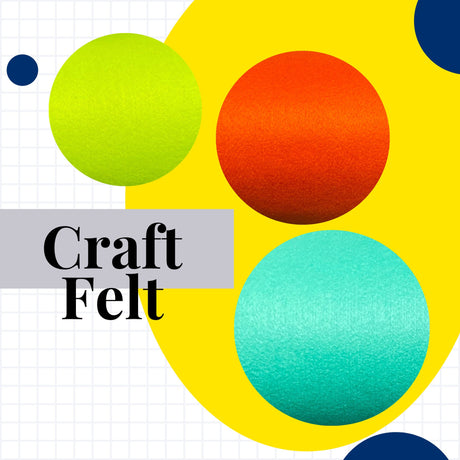 Battleship Grey Craft Felt – 100% Acrylic, 90cm Wide, 1.3mm Thick, Made in USA