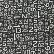 Hometown Christmas Cotton Quilting Moda fabrics, Countdown Numbers MF.5665-24