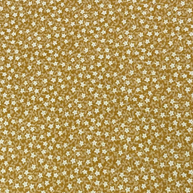 Floral Fabric, Cream little flower fabric, Henry Glass 8501.33