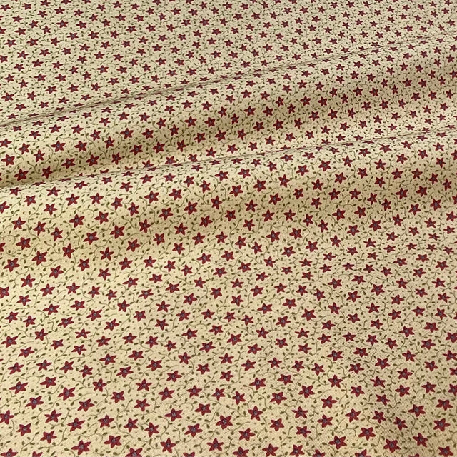 Peace on Earth, Floral Christmas fabric Henry Glass 8502.44