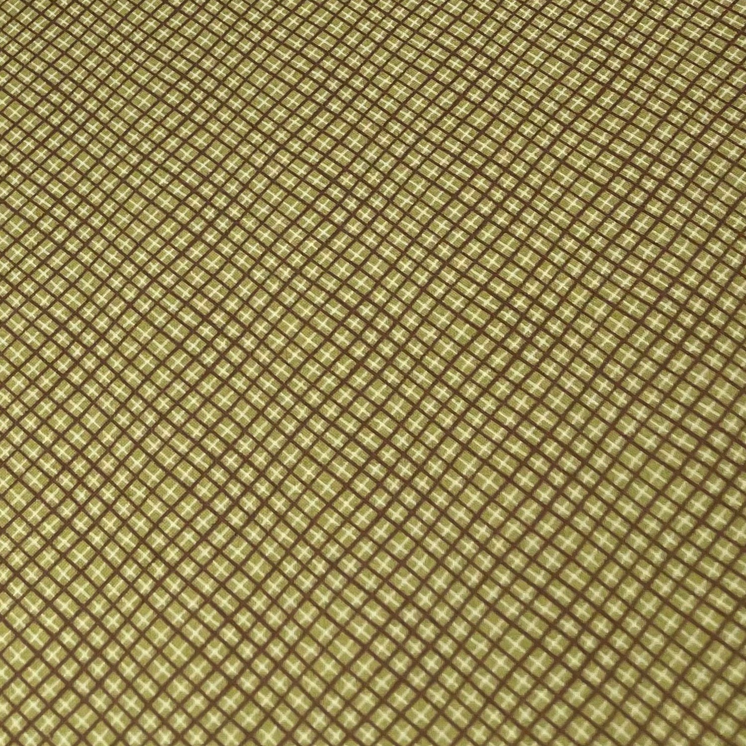 Geometric fabric Lattice Tan Quilting 100% Cotton fabric Henry Glass 8503.66
