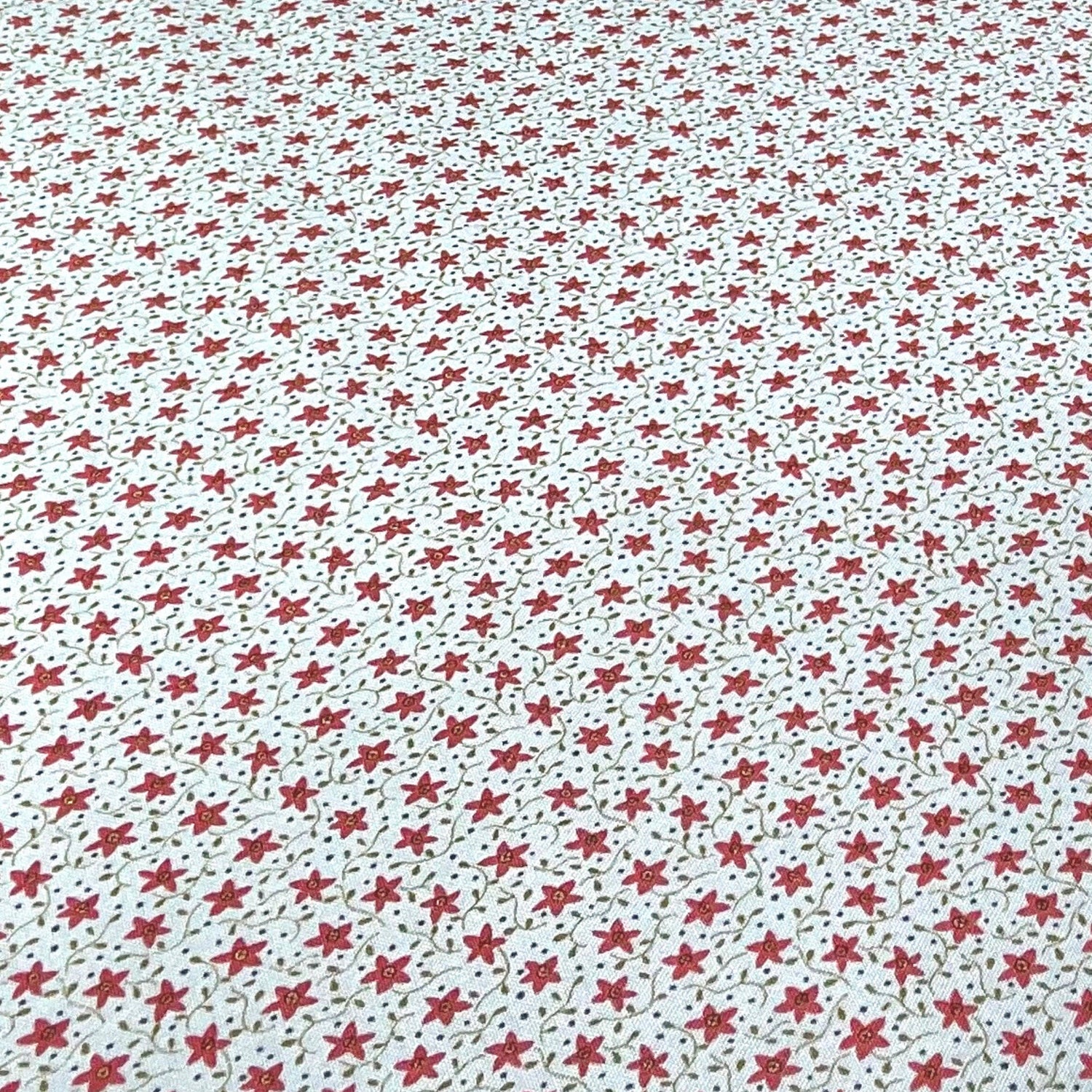 Peace on Earth, Christmas Cotton Quilting fabric, Floral fabric, Henry Glass 8502.11