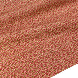 Peace on Earth Christmas Floral Red fabric Henry Glass 8501.44