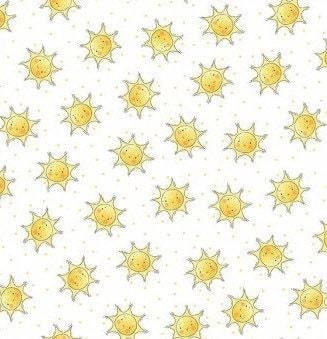 Bunnies by the Bay Sunshine Timeless Treasures (Cotton Fabric) TT-C6449