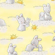 Bunnies By The Bay by Timeless Treasures (Cotton Fabric) TT-C6454-Yellow