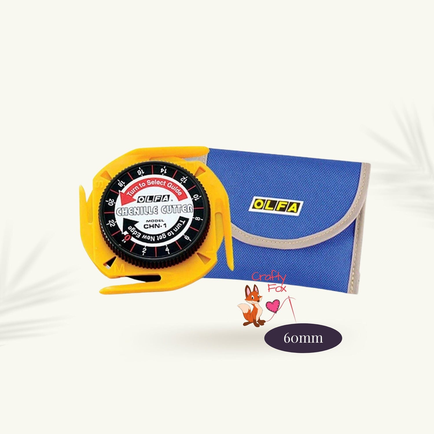 Olfa Chenille Rotary Cutter with Blade CHN-1