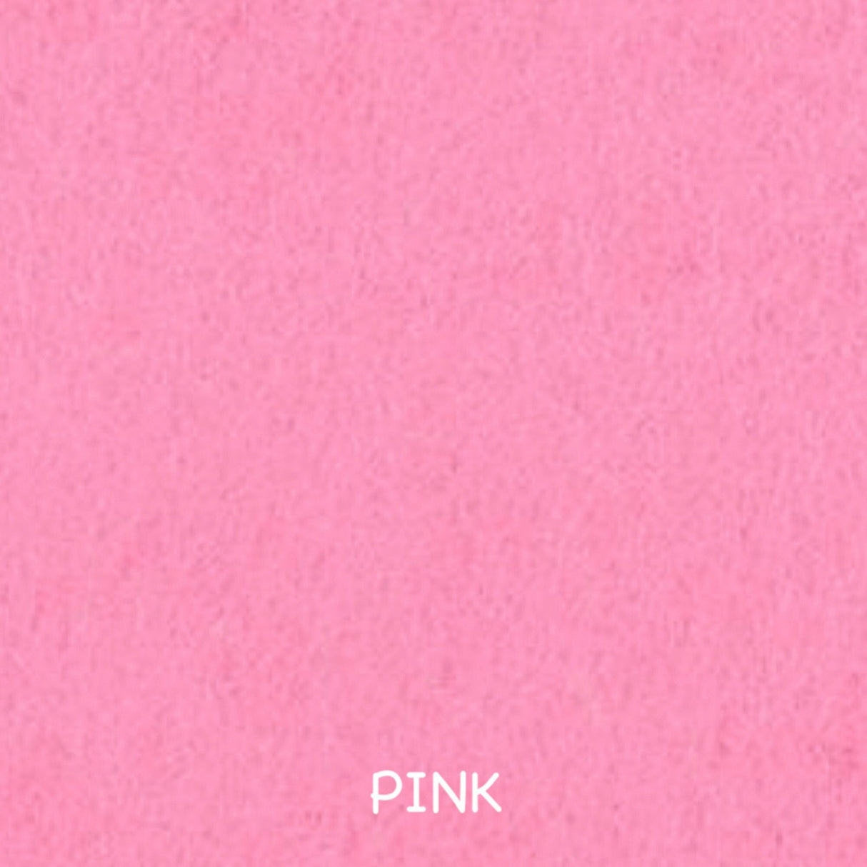 Pink Craft Felt – 100% Acrylic, 90cm Wide, 1.3mm Thick, Made in USA