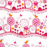 Animal Friends Fabric by Michael Miller - CX5275WMelon