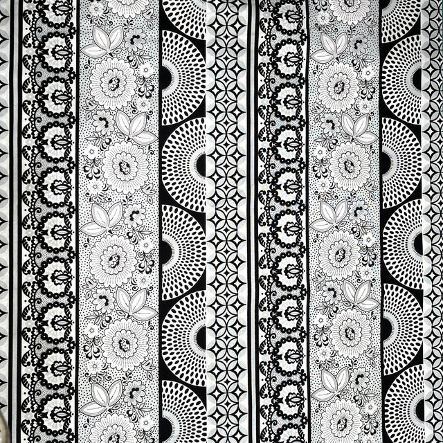 Licorice Candy Border fabric StudioE - SE3352.99