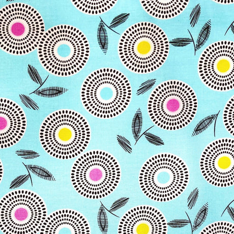 Licorice Candy fabric, Bright, Cotton fabric, eye Candy StudioE - SE3353.11