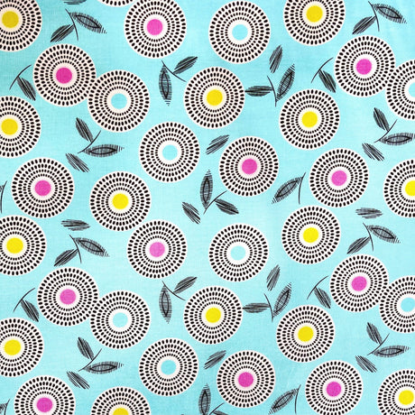 Licorice Candy fabric, Bright, Cotton fabric, eye Candy StudioE - SE3353.11