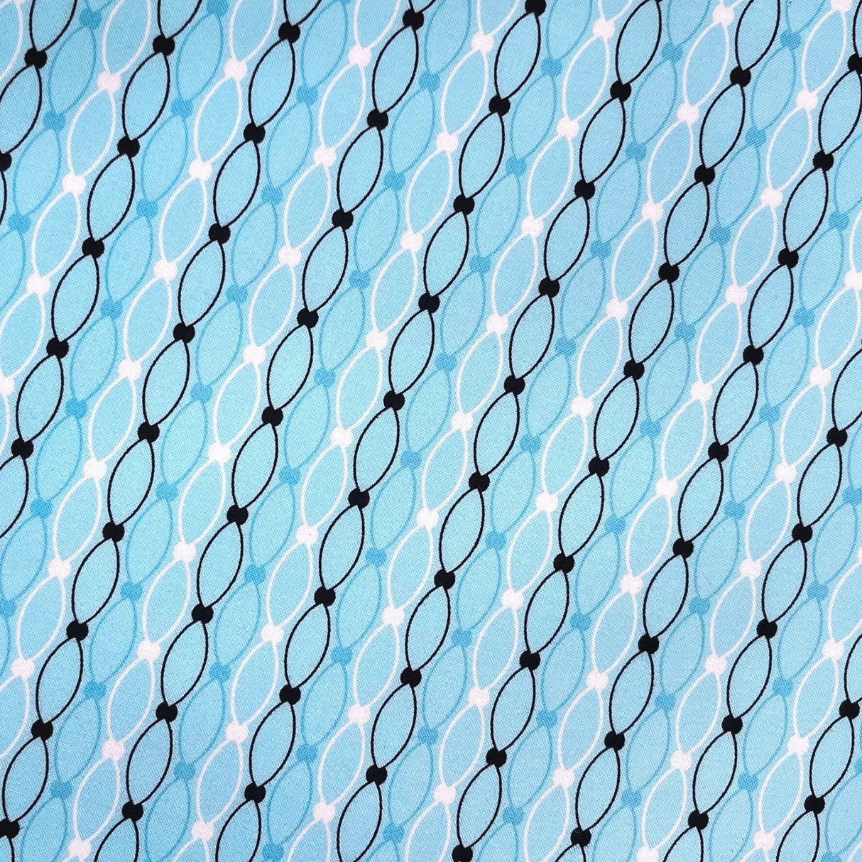 Candy Licorice Geometrics Blue  - StudioE - Cotton Quilting Fabric - SE3355.11