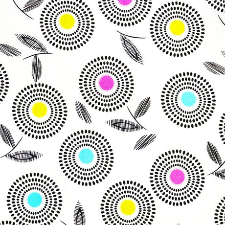 Licorice Candy fabric, Bright, Cotton fabric, eye Candy StudioE - SE3353.9
