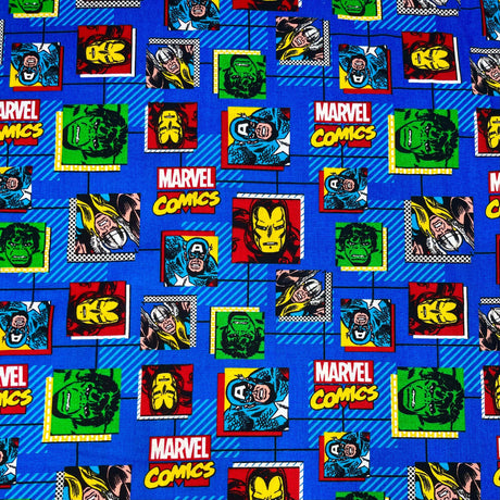 Comics Block Marvel, Cotton Quilting fabric by Springs Creative CP16028