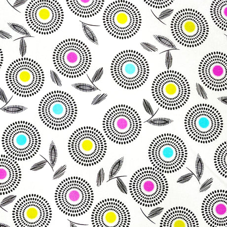 Licorice Candy fabric, Bright, Cotton fabric, eye Candy StudioE - SE3353.9