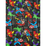 Marvel Characters tossed, Cotton Quilting fabric Springs Creative CP62677