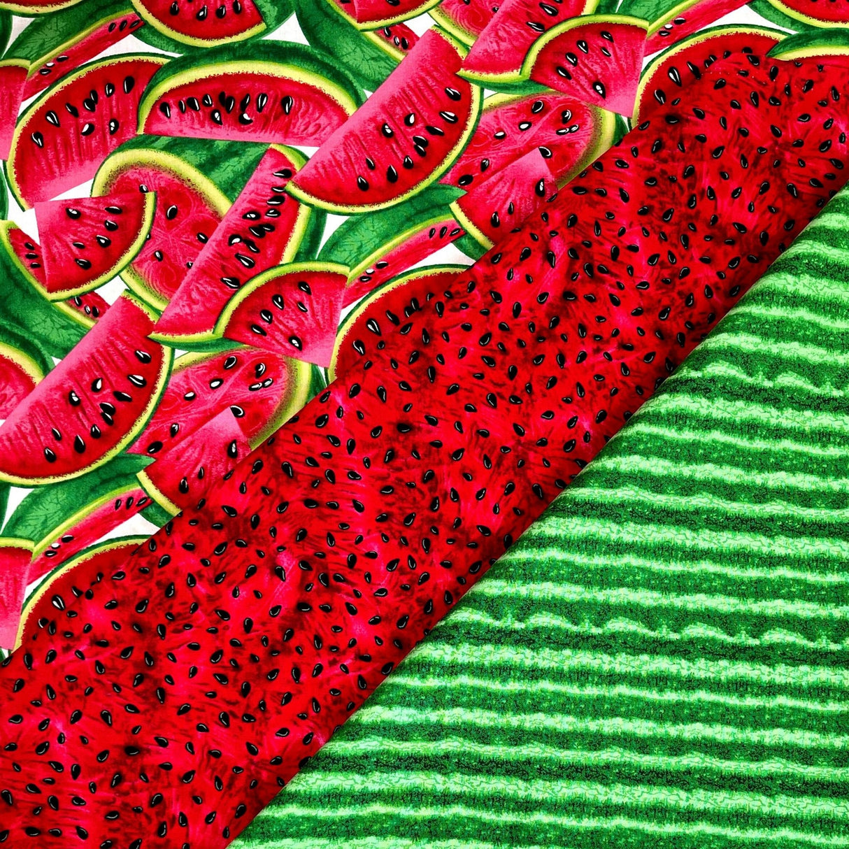 Watermelon Seed Cotton Fabric - Timeless Treasures C1138.Red