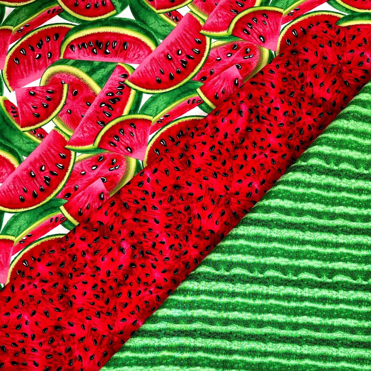 Watermelon Seed Cotton Fabric - Timeless Treasures C1138.Red