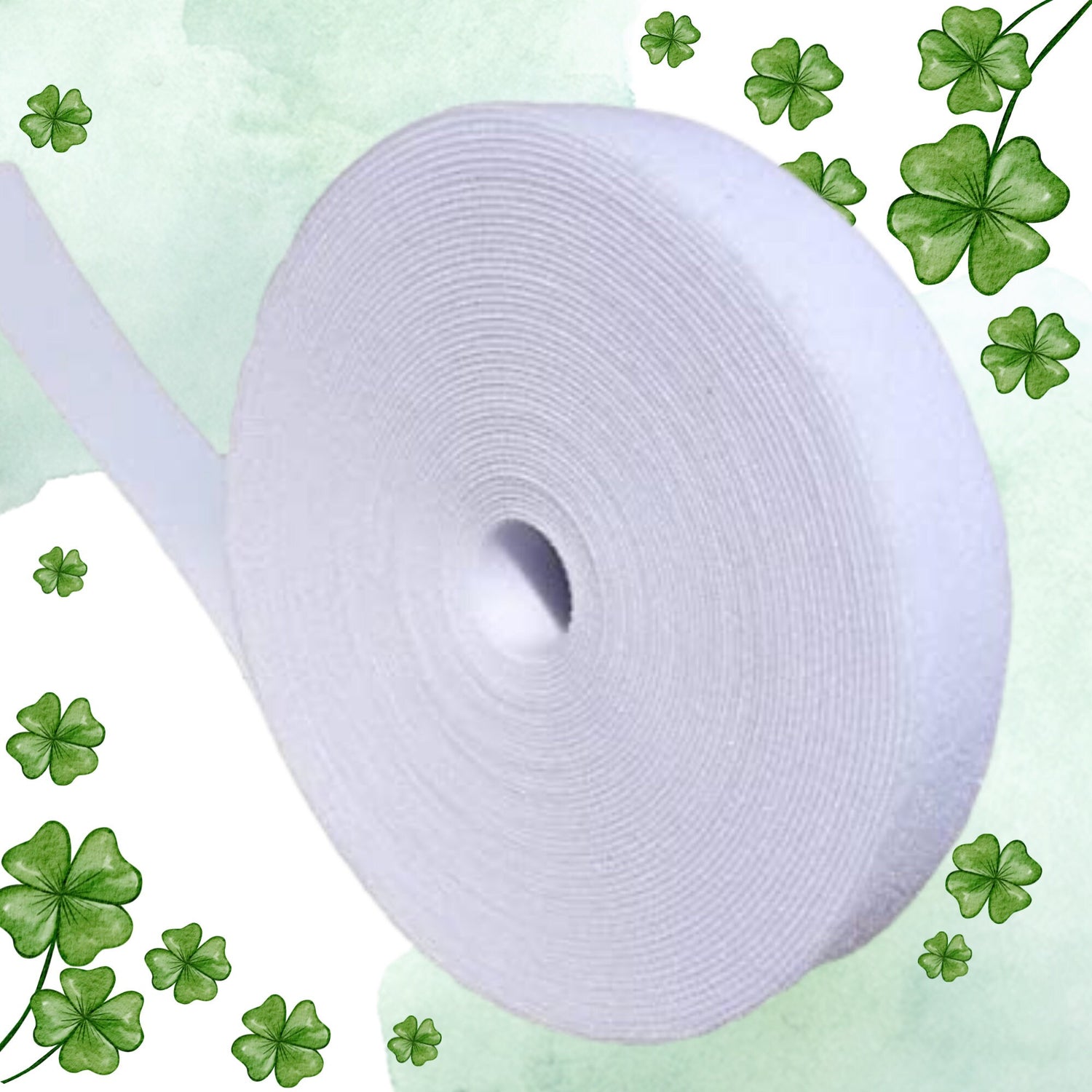 Hook and Loop Fastener 25mm wide - Sew-On Velcro Black, White or Cream