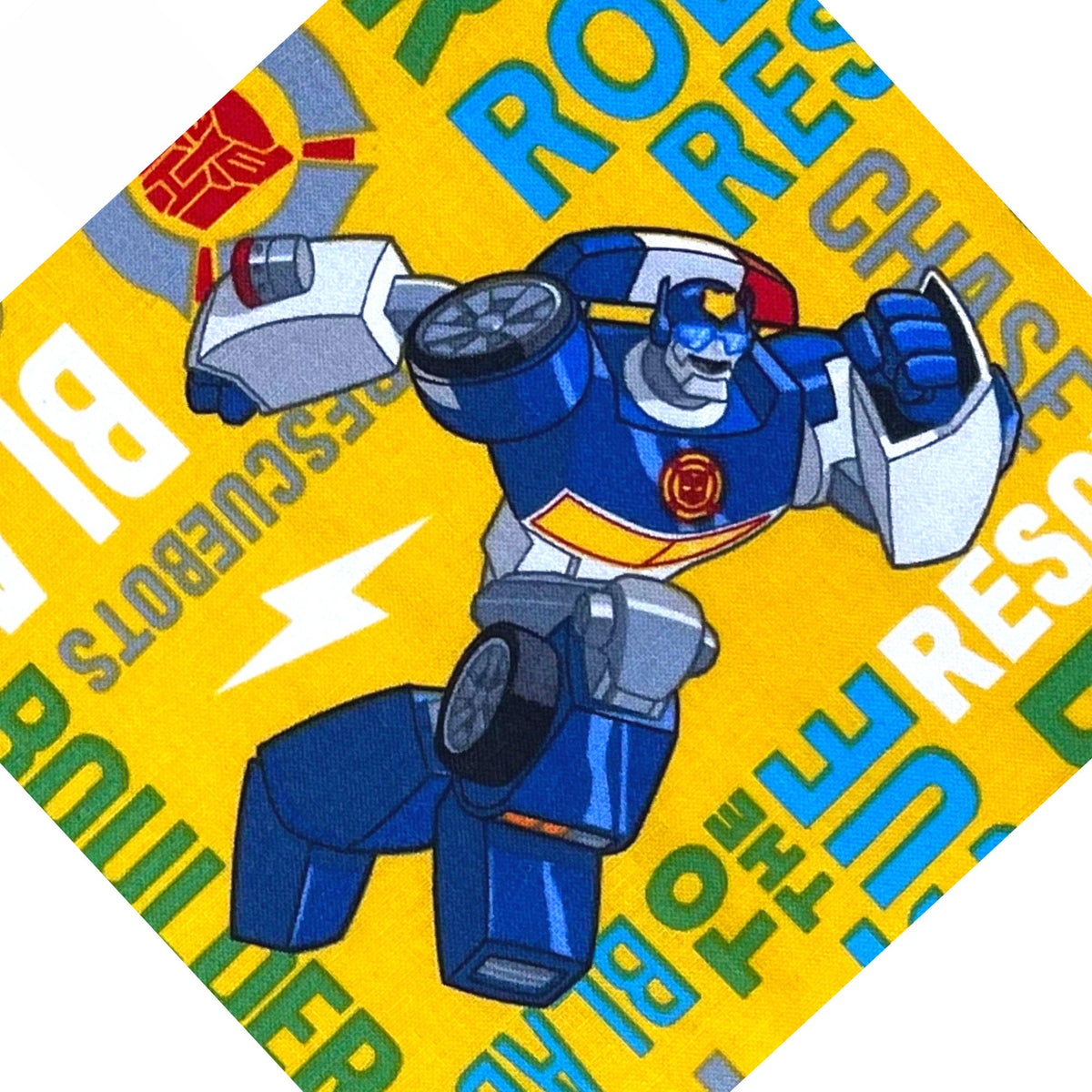 Roll to the Rescue Fabric, Disney, Hasbro, Cotton Quilting Novelty Fabric by Springs Creative C64279