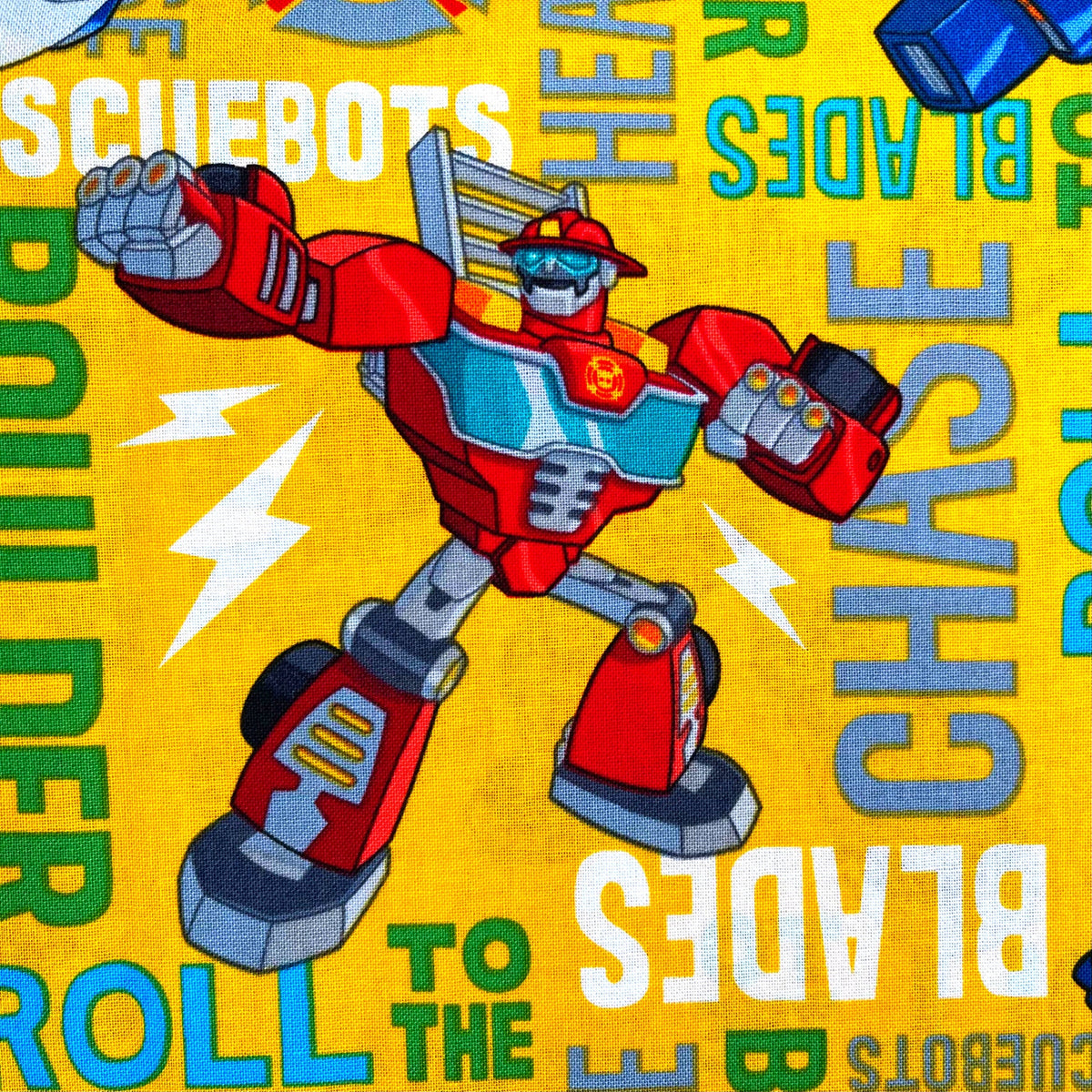Roll to the Rescue Fabric, Disney, Hasbro, Cotton Quilting Novelty Fabric by Springs Creative C64279