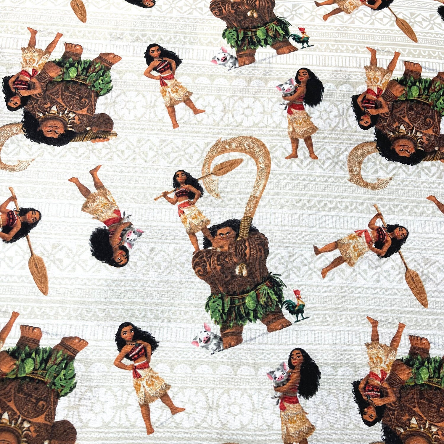 Disney Moana and friends fabric Demi God Quilting Crafting Sewing Disney Licensed fabric 59624-6510715