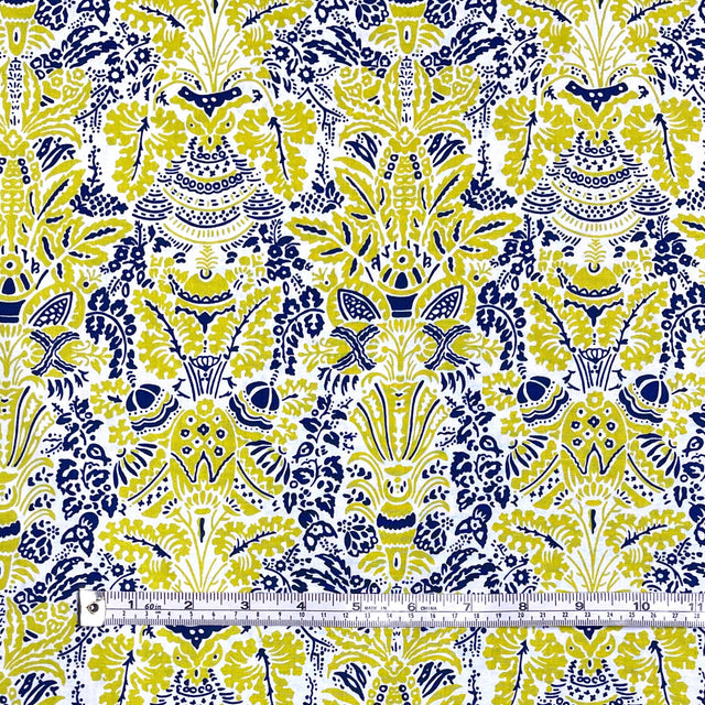 Color Brigade Fabric Jennifer Paganelli Quilting Crafting 100% Cotton Yellow fabric PWJP112.citrine