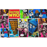 Doctor Who fabric Daleks Davros Villians 31cm Multi 100% Craft Cotton Quilting Novelty Licensed Fabric by Springs Creative CP54493