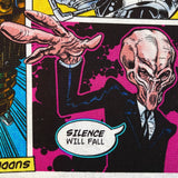 Doctor Who fabric Daleks Davros Villians 31cm Multi 100% Craft Cotton Quilting Novelty Licensed Fabric by Springs Creative CP54493