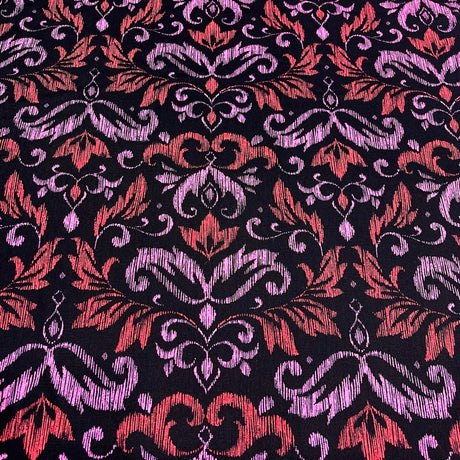 Michael Miller fabric Blooming Damask Red Quilting 100% Cotton fabric CX6904-Red