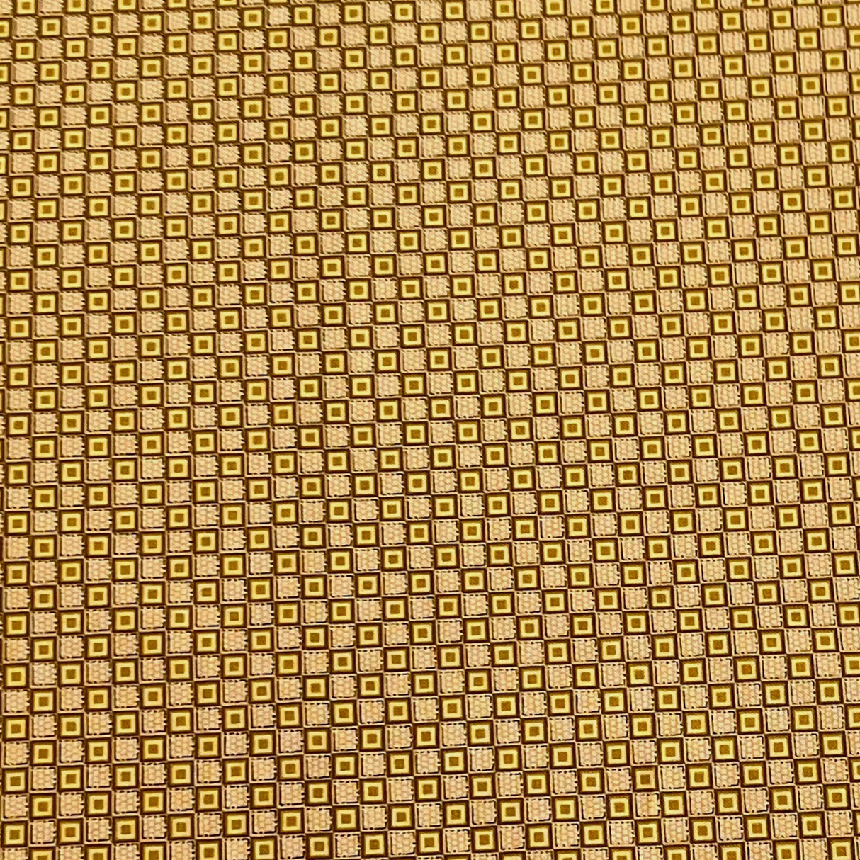 Country Geometrics Tan Mustard Fabric Why by Leanne Anderson Quilting 100% Cotton fabric HG8216.66