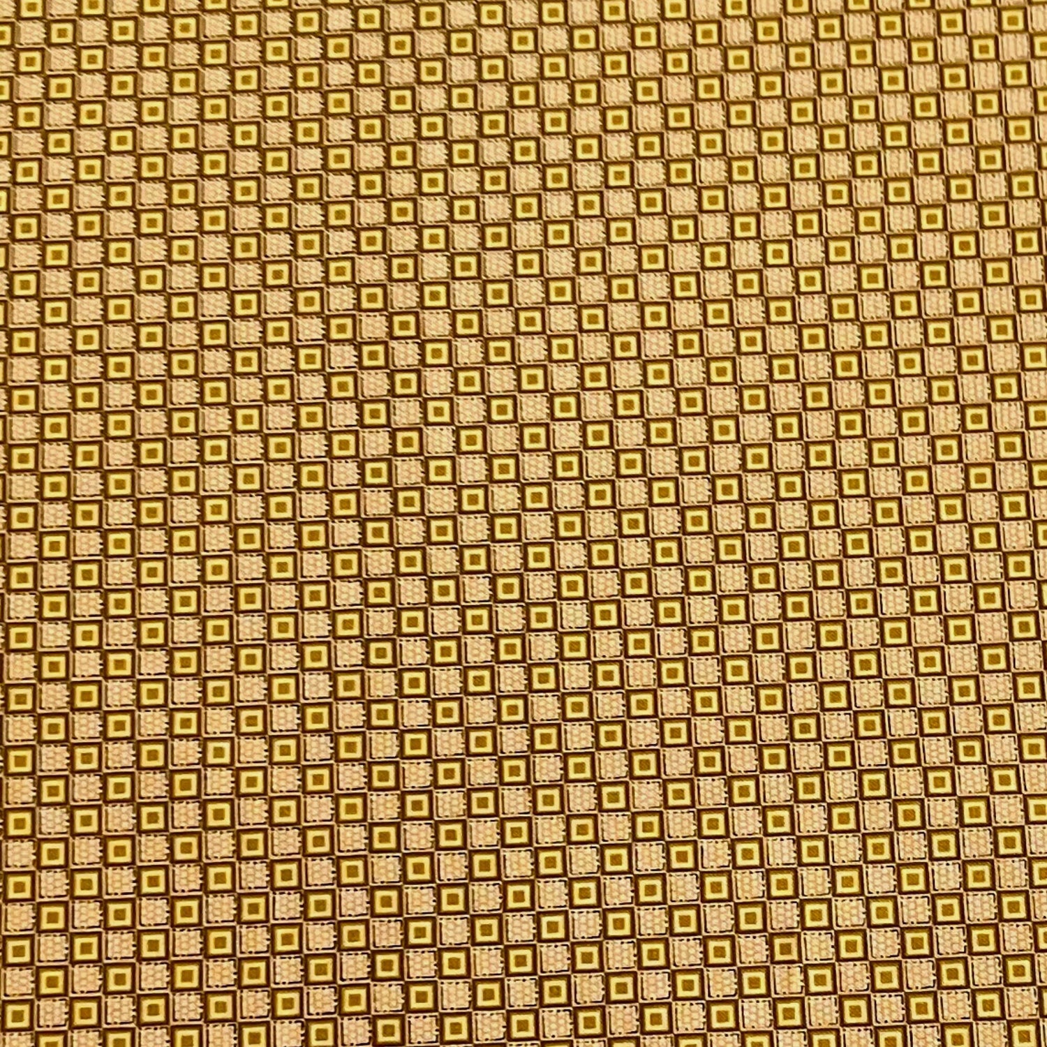 Country Geometrics Tan Mustard Fabric Why by Leanne Anderson Quilting 100% Cotton fabric HG8216.66