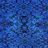 Kismet Blue swirl fabric Geometric Quilt fabric Paula Nadelstern for Benartex