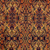 Kismet Orange swirl fabric Geometric Quilt fabric Paula Nadelstern for Benartex BT1774-28