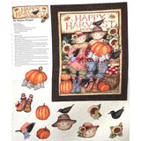 Harvest Couple Happy Harvest Fabric PANEL Susan Winget Quilting Cotton Springs Creative CP54709
