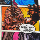 Doctor Who fabric Daleks Davros Villians 31cm Multi 100% Craft Cotton Quilting Novelty Licensed Fabric by Springs Creative CP54493