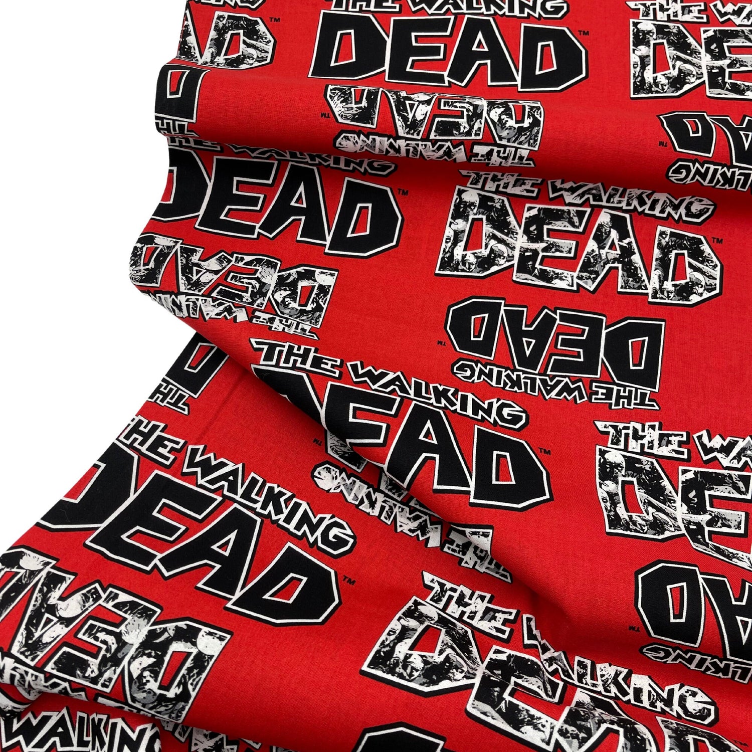 The Walking Dead Zombies fabric Licensed fabric Quilting Sewing Crafting fabric by Springs Creative