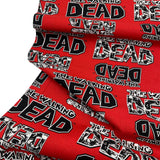 The Walking Dead Zombies fabric Licensed fabric Quilting Sewing Crafting fabric by Springs Creative