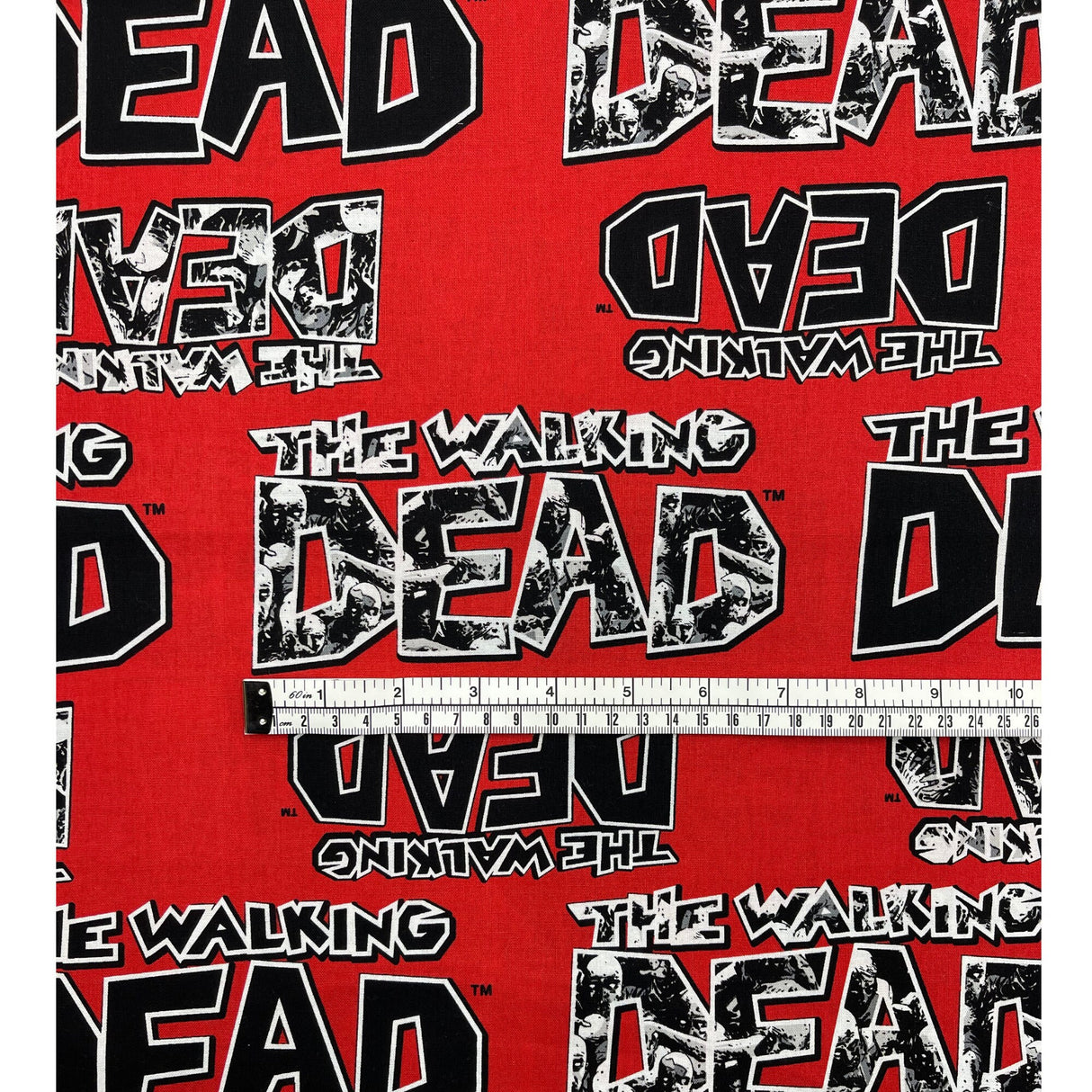 The Walking Dead Zombies fabric Licensed fabric Quilting Sewing Crafting fabric by Springs Creative