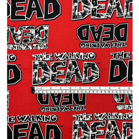 The Walking Dead Zombies fabric Licensed fabric Quilting Sewing Crafting fabric by Springs Creative