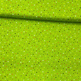 Polka Dots fabric Green Frightful Delightful Halloween Celebration fabric Cotton Quilting fabric HG9903G-66