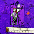 Nightmare Before Christmas fabric Jack Skellington, Sally Disney Sewing Cotton Quilting fabric Springs Creative