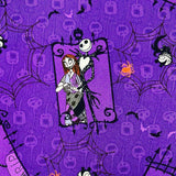 Nightmare Before Christmas fabric Jack Skellington, Sally Disney Sewing Cotton Quilting fabric Springs Creative